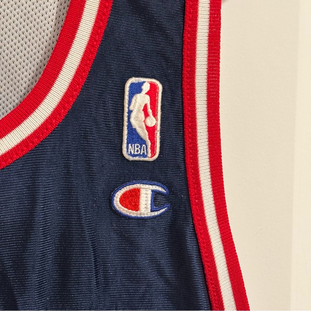 Vintage Champion Houston Rockets Charles Barkley #4 Reversible Basketball Jersey - Picture 3 of 8